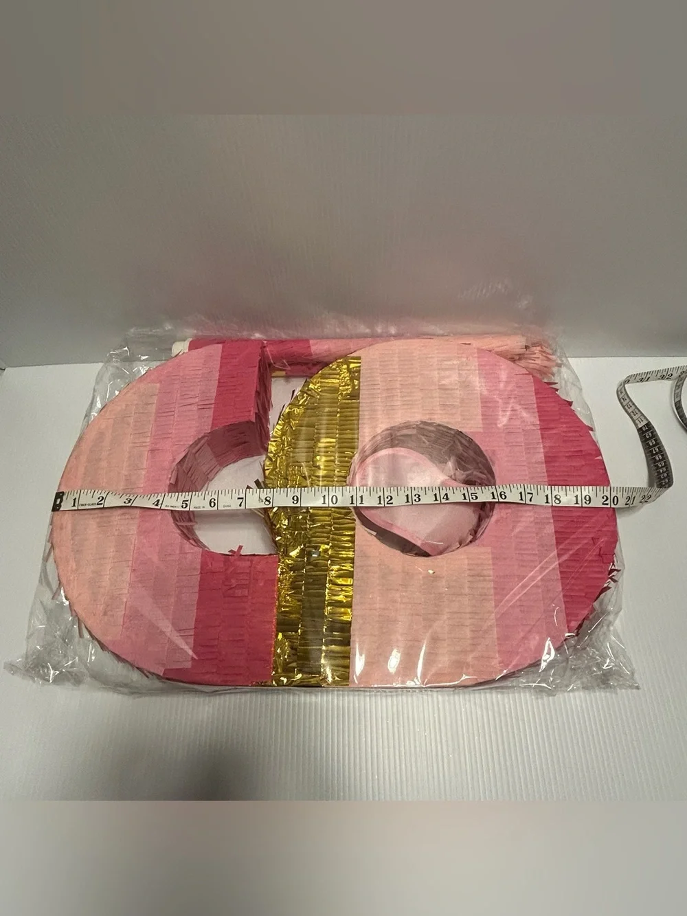 Piñata Number 6 Pink Stick Blindfold Confetti Birthday Party Fiesta 20